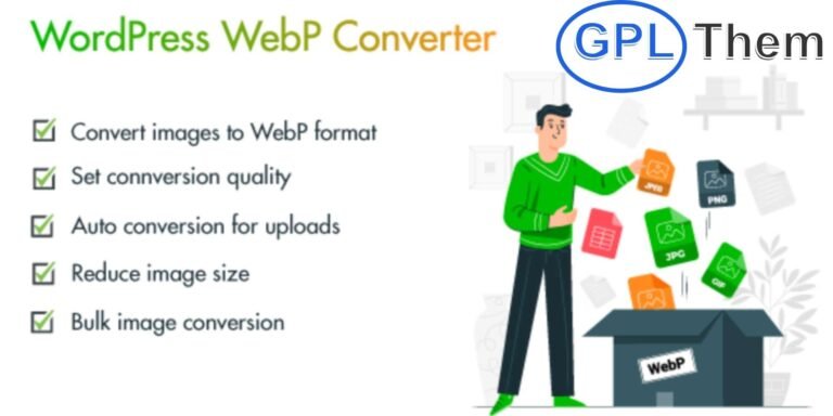 WebPio – WebP Converter & Image Optimizer for WordPress Boost your WordPress site’s speed and performance with WebPio, the ultimate WebP Converter and Image Optimizer plugin. Easily convert standard image formats (JPEG, PNG, GIF) into fast-loading WebP images to reduce file sizes without compromising quality.