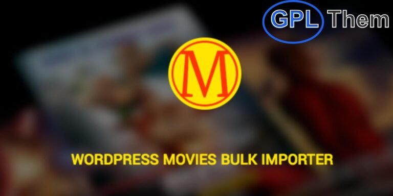 WordPress Movies Bulk Importer Plugin The WordPress Movies Bulk Importer plugin allows you to effortlessly import large volumes of movie data into your WordPress website with just a few clicks. Ideal for entertainment blogs, movie databases, and review sites, this plugin saves time by automating the movie content upload process.