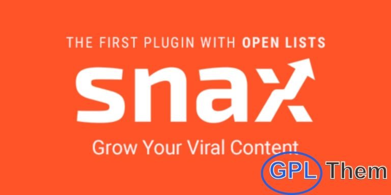 Snax – Viral Content Builder for WordPress Let Users Create & Share Buzz-Worthy Content That Drives Traffic Snax is a powerful viral content builder plugin for WordPress that lets your users create, submit, and share engaging content like lists, quizzes, memes, and more—directly from the front end of your site. Designed for simplicity and maximum virality, Snax helps you grow your traffic organically by turning your audience into content creators.