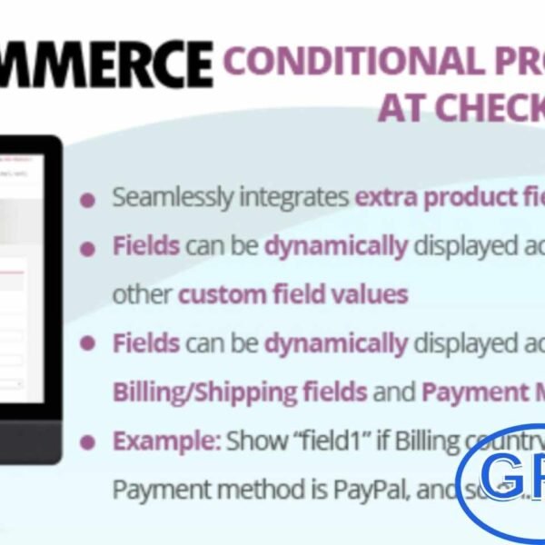 WooCommerce Conditional Product Fields at Checkout Display Custom Product Fields Based on Conditions – No Coding Required The WooCommerce Conditional Product Fields at Checkout plugin lets you add extra product-specific fields to the checkout page, tailored to your store’s needs. Using an intuitive visual editor, you can create dynamic fields that appear based on custom logic and user selections.