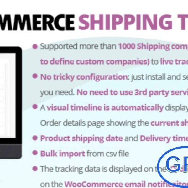WooCommerce Shipping Tracking – Order Tracking Made Easy The WooCommerce Shipping Tracking (WCST) plugin allows you to provide your customers with real-time tracking information for their orders. Enhance the post-purchase experience by associating each WooCommerce order with a shipping provider and a unique tracking number.