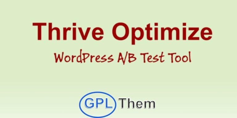 Thrive Optimize – A/B Testing Plugin for WordPress Easily Run Split Tests to Boost Your Website’s Conversion Rates Thrive Optimize is a powerful A/B testing plugin for WordPress that lets you test multiple versions of your landing pages to see which one performs best. With no coding required, you can quickly create, manage, and analyze split tests to improve conversions, increase sales, and make data-driven decisions for your website.