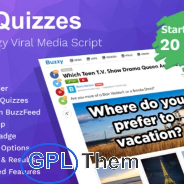 WordPress Viral Quiz v4.06 – BuzzFeed Quiz Builder