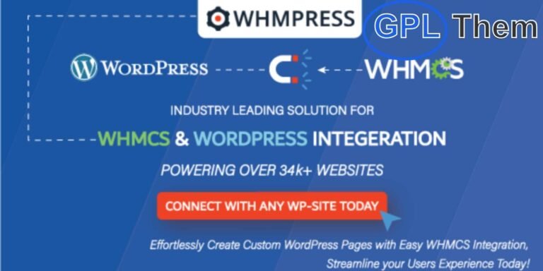 WHMpress – Seamless WHMCS WordPress Integration Plugin WHMpress is a powerful WordPress plugin designed to seamlessly integrate your WHMCS billing system with your WordPress website.
