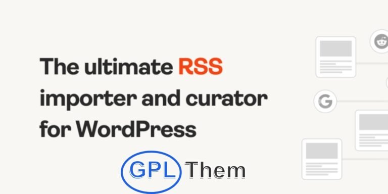 WP RSS Aggregator – The Ultimate RSS Feed & Autoblogging Plugin for WordPress WP RSS Aggregator is the leading WordPress plugin for importing, combining, and showcasing RSS and Atom feeds effortlessly across your site. Whether you're curating news articles, auto-blogging, or pulling in YouTube video feeds, this powerful plugin does all the heavy lifting for you.