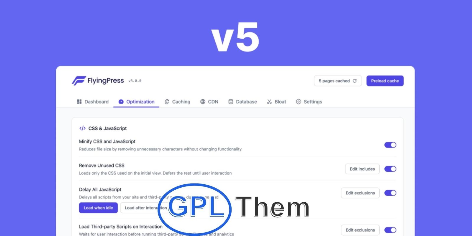 FlyingPress – Taking WordPress to New Heights FlyingPress – All-in-One WordPress Speed Optimization Plugin Boost Site Speed with Caching, CDN Integration & Image Optimization FlyingPress is a powerful performance optimization plugin designed to take your WordPress website to the next level. From advanced page caching and CDN integration to smart image optimization, FlyingPress ensures lightning-fast load times and improved Core Web Vitals—helping you rank better on search engines and deliver a smoother user experience.