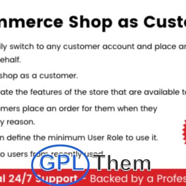 WooCommerce Shop as a Customer – Effortless Order Creation for Offline Buyers Switch Between Admin and Customer Mode to Place Orders on Behalf of Your Customers Shop as a Customer for WooCommerce is a powerful extension that allows store admins to create orders on behalf of customers—ideal for phone or offline sales. With just a click, you can switch between admin and customer view, enabling you to browse your store just like a buyer would.