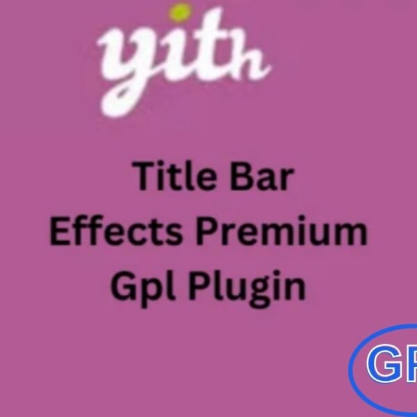 YITH WordPress Title Bar Effects v1.1.11
