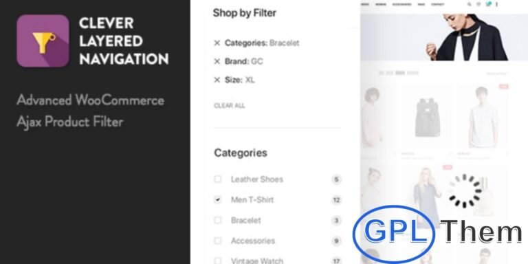 Clever Layered Navigation – Advanced WooCommerce AJAX Product Filter Plugin Clever Layered Navigation is a powerful AJAX-based product filter plugin for WooCommerce that enhances your store’s shopping experience with advanced, user-friendly filtering options.