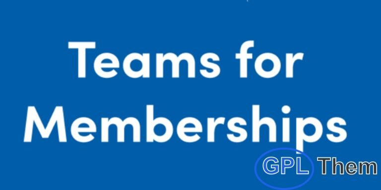 Teams for WooCommerce Memberships – Group Access Extension for WordPress Teams for WooCommerce Memberships extends the functionality of WooCommerce Memberships by enabling you to sell memberships to groups, companies, families, or teams—not just individuals.