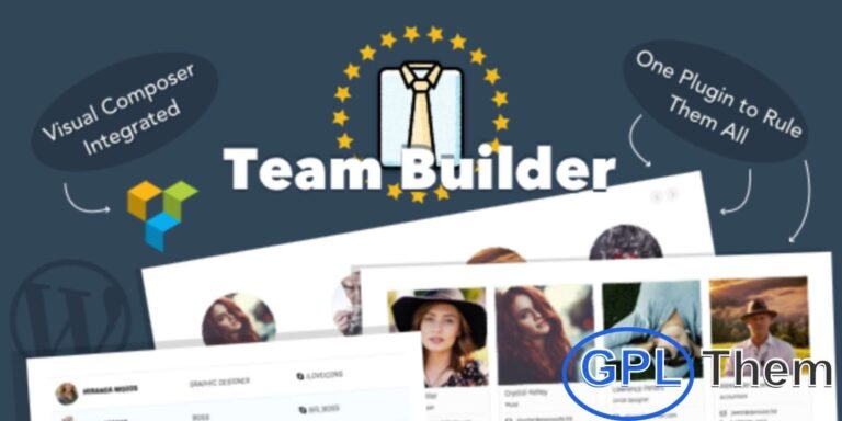Team Builder – Meet the Team WordPress Plugin Create Stunning Team, Testimonial, and Logo Showcases with Ease Team Builder is a premium WordPress plugin designed to help you showcase your team members in a stylish and professional way. With an intuitive admin builder and shortcode support, creating and customizing beautiful team layouts takes just minutes—no coding required.