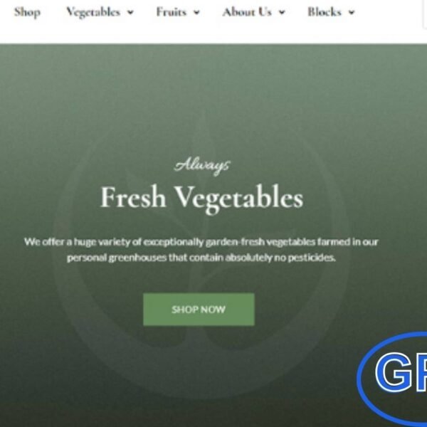 Frutta Verde – Responsive WooCommerce Theme for Organic & Grocery Stores Frutta Verde is a beautifully designed WooCommerce theme perfect for food stores, organic markets, farmers’ markets, and fresh produce shops. Tailored for selling fruits, vegetables, and groceries online, it supports both restaurant orders and direct-to-customer sales.