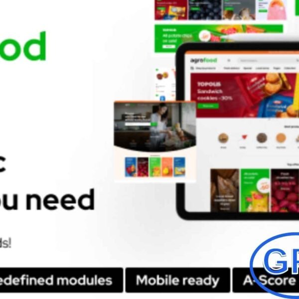 Agrofood – Organic Grocery & Multipurpose WooCommerce Theme Agrofood is a powerful and versatile Elementor-based WooCommerce WordPress theme, perfect for creating stunning online stores.