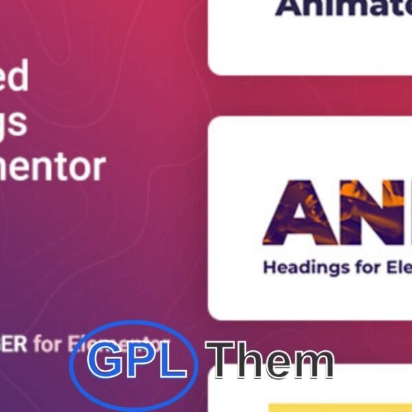 Motionger v2.0.3 – Animated Heading for Elementor