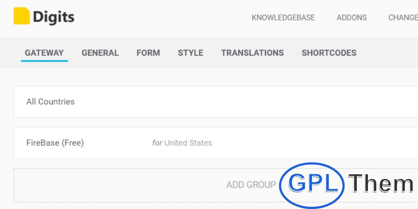 DIGITS – Country Based SMS Gateway DIGITS – Country-Based SMS Gateway for WordPress DIGITS Country-Based SMS Gateway Addon lets you assign different SMS gateways by country, helping reduce costs and improve message deliverability. Easily manage localized SMS routing, optimize gateway efficiency, and ensure reliable OTP verification across regions. Perfect for businesses targeting global users. For complete features and setup, visit the official sales page.