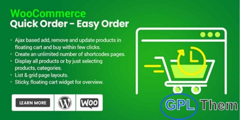 WooCommerce Quick Order – Fast Bulk Ordering by Product Name or SKU The WooCommerce Quick Order plugin is designed for customers who already know what they want. It streamlines the purchasing process by allowing users to search for products by name or SKU and add multiple items to the cart in one go. You can also create dynamic Quick Order Tables that display your entire product catalog, making bulk ordering faster and more efficient.