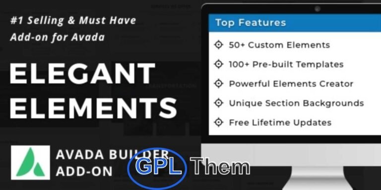 Elegant Elements for Fusion Builder & Avada – Extend Your Design Power Elegant Elements is a premium add-on for the Fusion Builder page builder, crafted exclusively for the Avada WordPress theme. Supercharge your website design process with a powerful library of 50+ advanced elements and 100+ professionally designed templates.
