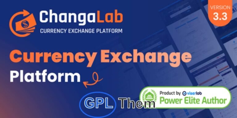 ChangaLab – Advanced Currency Exchange Plugin for WordPress ChangaLab is a powerful WordPress plugin designed to create a fully functional online currency exchange platform. Ideal for businesses and individuals worldwide, it allows seamless currency conversion with real-time updates and full automation.