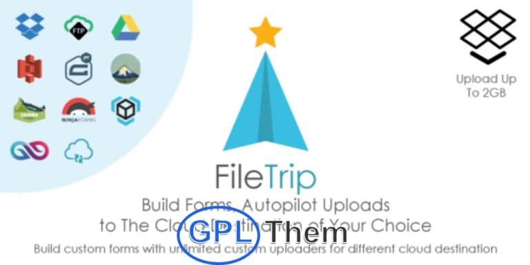 Filetrip – Effortless File Uploads to Dropbox, Google Drive, S3 & WordPress Filetrip is a powerful WordPress plugin that automates file distribution to popular cloud storage services like Google Drive, Dropbox, Amazon S3, and more. When users upload files, Filetrip instantly syncs them to your chosen destinations—saving you time and streamlining your workflow.
