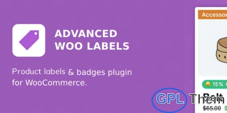 Advanced Woo Labels PRO – Dynamic Product Labels for WooCommerce Take your WooCommerce product labeling to the next level with Advanced Woo Labels PRO, the premium version packed with powerful features to boost visibility, engagement, and conversions.