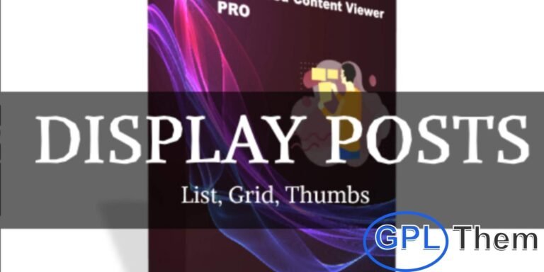 Display Posts as List, Grid, or Thumbnails (PRO) – Advanced Post Listing Plugin for WordPress Easily create and display custom post lists in grid, list, or thumbnail layouts with the Display Posts PRO plugin. Designed for flexibility and ease of use, this plugin lets you generate post listings using a simple form—no coding or SQL knowledge required.
