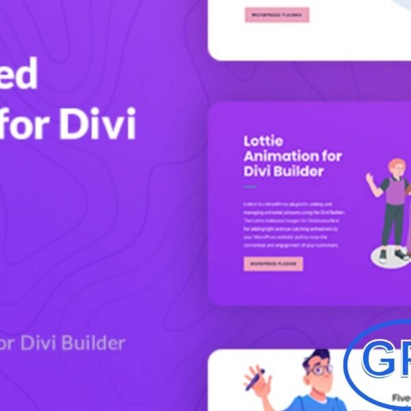 Lottier – Lottie Animation Plugin for Divi Builder Lottier is a powerful WordPress plugin that allows you to effortlessly add stunning Lottie animations to your website using the Divi Builder. Designed for performance and visual appeal, Lottier helps you create lightweight, engaging animations that enhance user interaction and boost conversions.