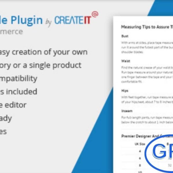 WooCommerce Product Size Guide – Custom Size Charts for Your Store Enhance your online store with the WooCommerce Product Size Guide plugin—an essential tool for adding custom size charts to your product pages. Help your customers make informed purchasing decisions by displaying clear and accurate sizing information for clothing, footwear, accessories, and more.