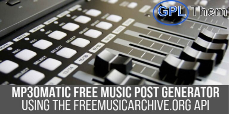 Mp3omatic – Free Music Auto Post Generator for WordPress Mp3omatic is a powerful automatic post generator plugin for WordPress that imports free music tracks from the Free Music Archive (FMA) directly to your website. Perfect for auto blogging, music curation, or niche content sites, this plugin uses the official FMA PHP API to automatically publish music tracks as WordPress posts.