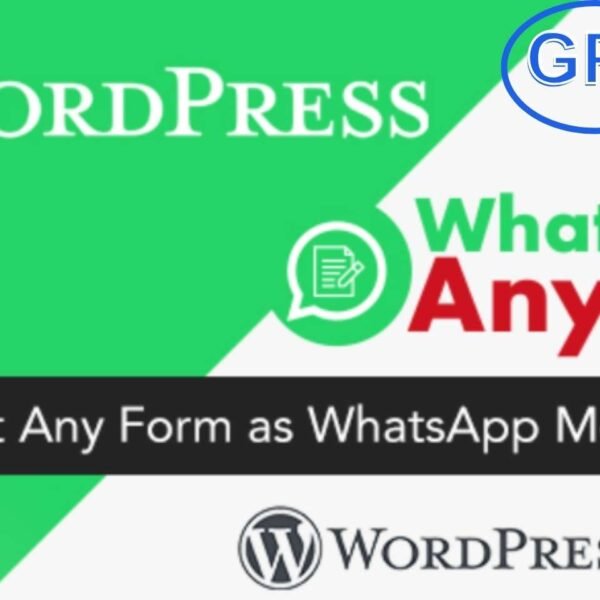 WordPress WhatsApp AnyForm Plugin v2.0.0 – Submit Any Form as WhatsApp Message – WordPress Plugin