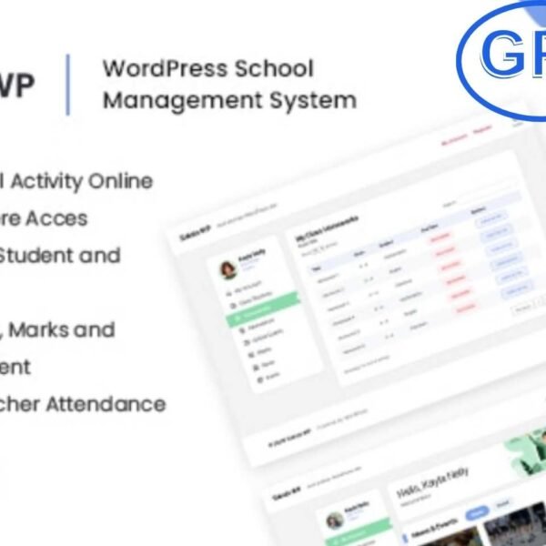 SakolaWP v1.0.0 – WordPress School Management System
