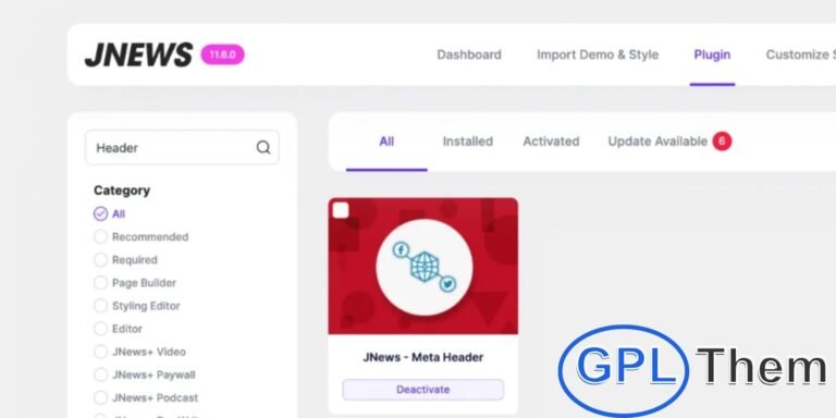 JNews – Meta Header for Social Media Optimization Boost your website’s visibility and engagement on social media platforms with the Meta Header feature in JNews. Designed to improve how your content appears when shared, this feature allows you to easily integrate and customize Open Graph and Twitter Card meta tags across your WordPress site.