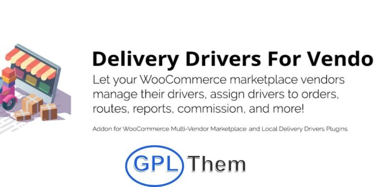 Delivery Drivers for Vendors – WooCommerce Marketplace Delivery Management Plugin Empower your WooCommerce marketplace vendors with full control over their delivery operations using Delivery Drivers for Vendors. This powerful plugin allows vendors to add and manage delivery drivers, assign drivers to orders, create optimized delivery routes, track delivery performance, manage driver commissions, and generate detailed reports.