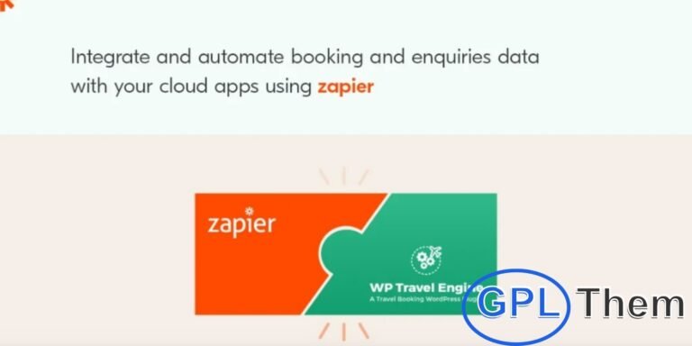 WP Travel Engine – Zapier Integration Addon Seamlessly automate your travel business workflows with the Zapier Addon for WP Travel Engine. This powerful extension allows you to connect your booking and enquiry data to thousands of apps via Zapier using catch webhooks.