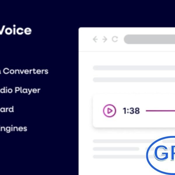 Real Voice – AI Text-to-Speech Plugin for WordPress Real Voice is a powerful and easy-to-use AI Text-to-Speech plugin for WordPress, designed to bring natural-sounding voice content to your website. With support for all major text-to-speech services like Google Cloud, Amazon Polly, Microsoft Azure, and IBM Watson, it delivers seamless voice integration—all in one affordable $29 plugin.