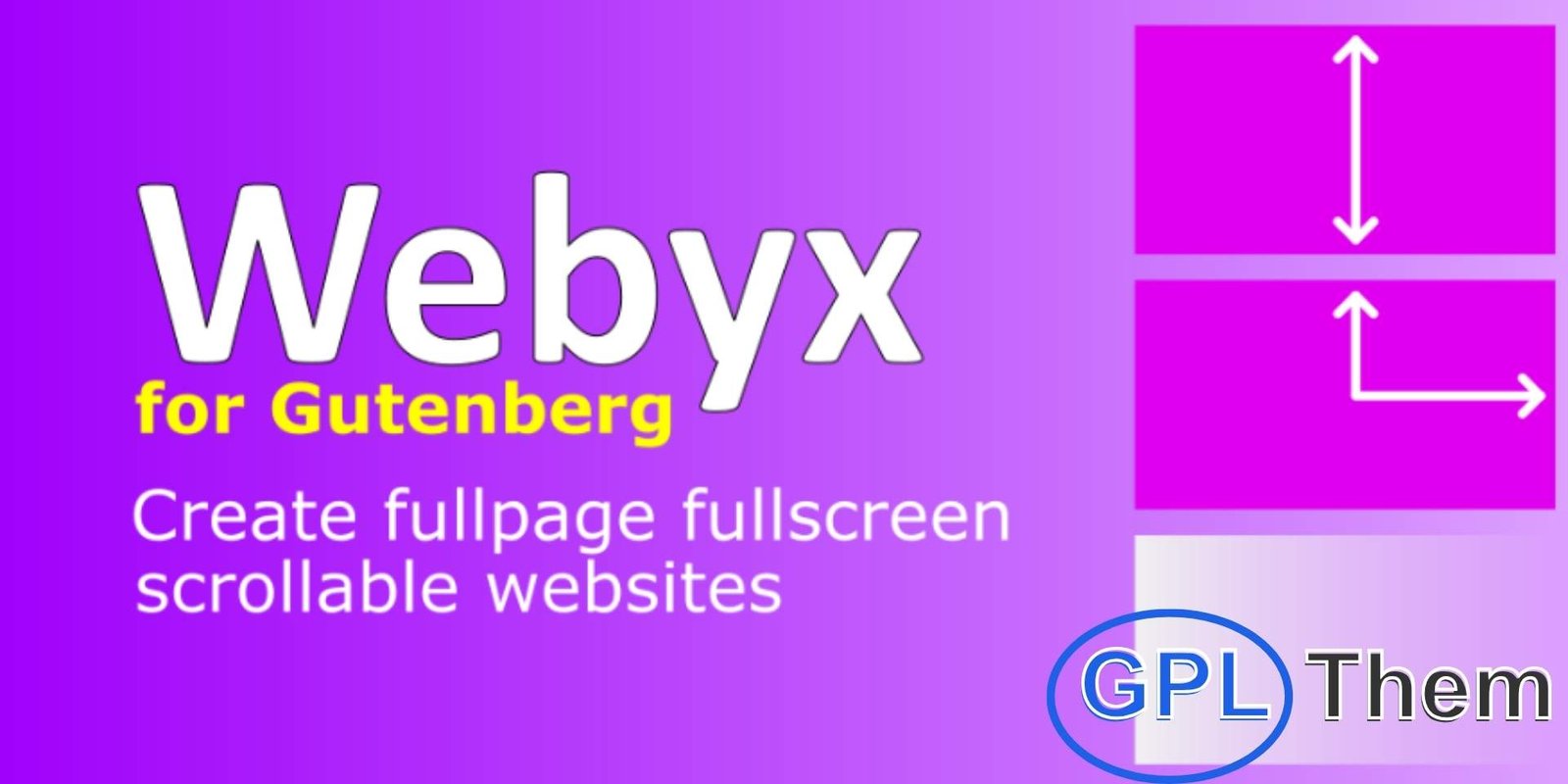 FullPage for Gutenberg FullPage for Gutenberg – Create Responsive Full-Screen WordPress Pages FullPage for Gutenberg is the ultimate WordPress plugin to build immersive, full-screen scrolling websites directly with the Gutenberg block editor. Powered by Fullpage.js, this plugin makes it easy to create stunning full-height sections with smooth transitions—no coding required.