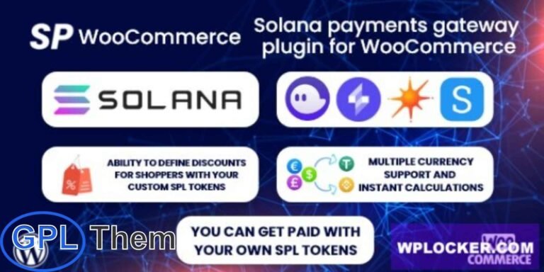 SPay WooCommerce – Solana Crypto Payment Gateway for WooCommerce Accept cryptocurrency payments with ease using SPay WooCommerce, the Solana payment gateway plugin for WordPress. This powerful plugin lets you receive direct payments via Solana-compatible wallets—no middlemen, no delays.