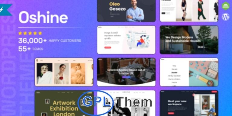 Oshine Core – Essential Plugin for Seamless Demo Import Oshine Core is the companion plugin for the Oshine WordPress theme, enabling hassle-free demo content import. Quickly replicate any demo layout and design in just a few clicks, allowing you to launch your website faster.