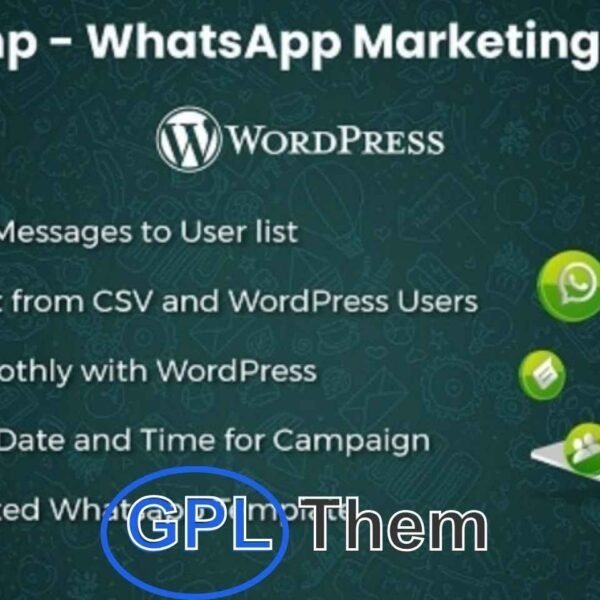 WhatsCamp – WhatsApp Marketing for WordPress Supercharge your WhatsApp marketing with WhatsCamp, the all-in-one plugin for WordPress. Create, launch, and manage targeted WhatsApp campaigns directly from your dashboard. Boost customer engagement, drive more sales, and grow your business effortlessly.