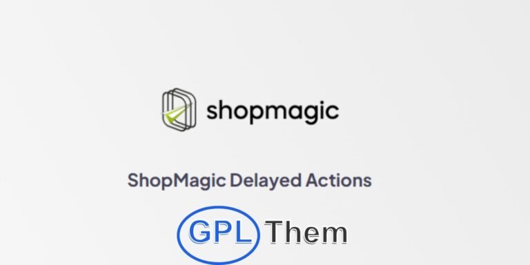 ShopMagic Delayed Actions – WordPress Plugin Schedule and delay your WooCommerce emails with ShopMagic Delayed Actions. Automate follow-ups, reminders, and promotions to send at the perfect time. Improve customer experience, boost engagement, and optimize cash flow. Perfect for store owners looking to time emails for maximum impact and conversions.