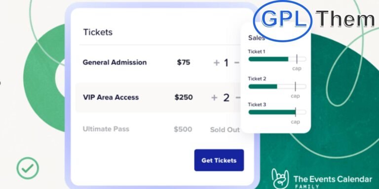 The Events Tickets Plus – WordPress Plugin Sell unlimited event tickets directly from your WordPress site with The Events Tickets Plus plugin. No third-party platforms or extra processing fees—keep everything in-house and under your control. Seamlessly integrates with popular eCommerce solutions like WooCommerce.