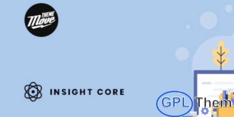 Insight Core – Essential Plugin for ThemeMove WordPress Themes Insight Core is the core companion plugin for all ThemeMove WordPress themes. Easily manage theme updates, import/export demo content, and customize layouts with just a few clicks. Streamline your setup process and unlock full theme functionality.