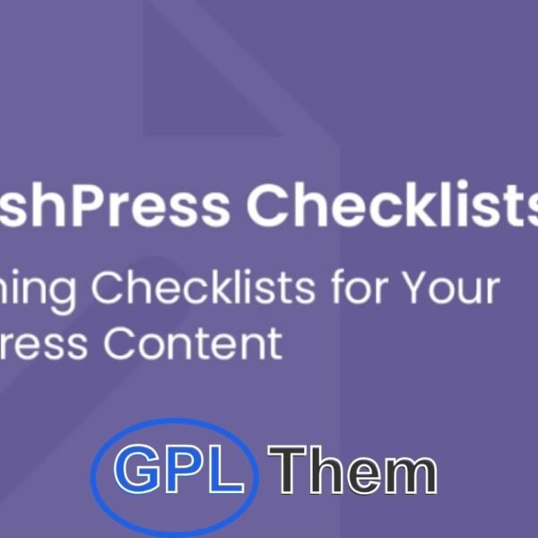 PublishPress Checklists Pro – WordPress Content Workflow Plugin PublishPress Checklists Pro helps you enforce a consistent and professional content creation process in WordPress. Create custom pre-publish task checklists that authors must complete before publishing any post.