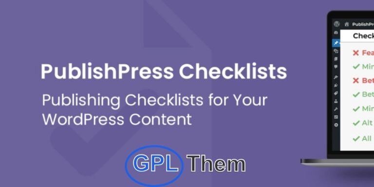 PublishPress Checklists Pro – WordPress Content Workflow Plugin PublishPress Checklists Pro helps you enforce a consistent and professional content creation process in WordPress. Create custom pre-publish task checklists that authors must complete before publishing any post.