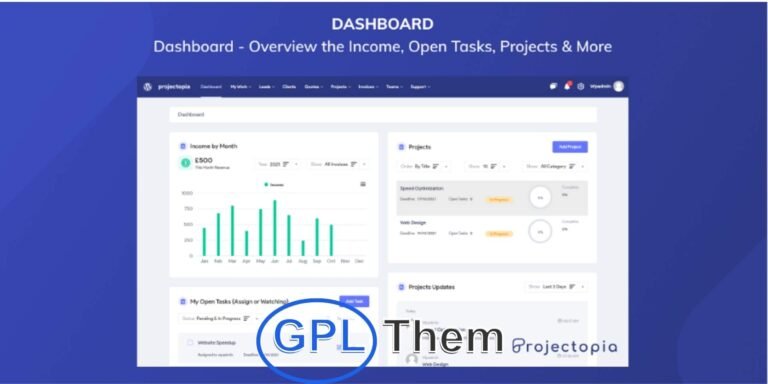 Projectopia Subscriptions Add-On – Seamless Recurring Payments for WordPress Enhance your project management workflow with the Projectopia WP Subscriptions Add-On — a powerful extension for the Projectopia Core plugin that allows you to set up and manage recurring payment plans with ease.