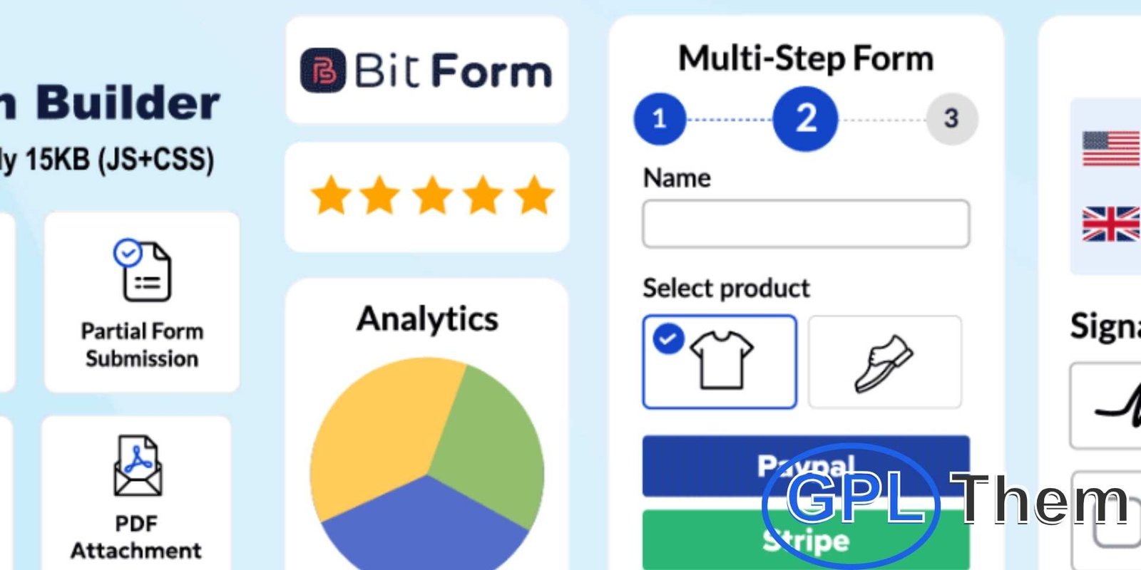 Bit Form Pro – WordPress Drag & Drop Contact Form, Payment Form Builder Bit Form Pro – Powerful Drag & Drop Form Builder for WordPress Bit Form Pro is a user-friendly WordPress form builder that lets you create contact forms, payment forms, and multi-purpose forms with ease—no coding required. With 19+ visual drag-and-drop fields, you can design beautiful, responsive forms in minutes.