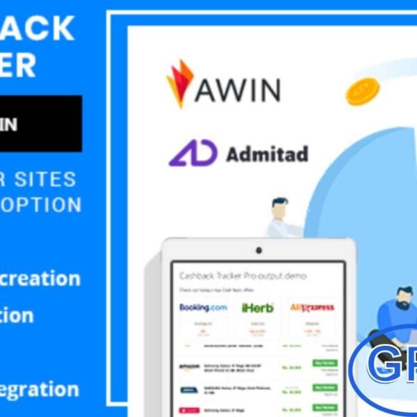 Cashback Tracker Pro – Advanced Cashback Plugin for WordPress Affiliate Sites Cashback Tracker Pro is the ultimate WordPress plugin for affiliate website owners looking to boost engagement and conversions. It lets you track user purchases from affiliate networks and reward them with cashback—by sharing a portion of your commission.