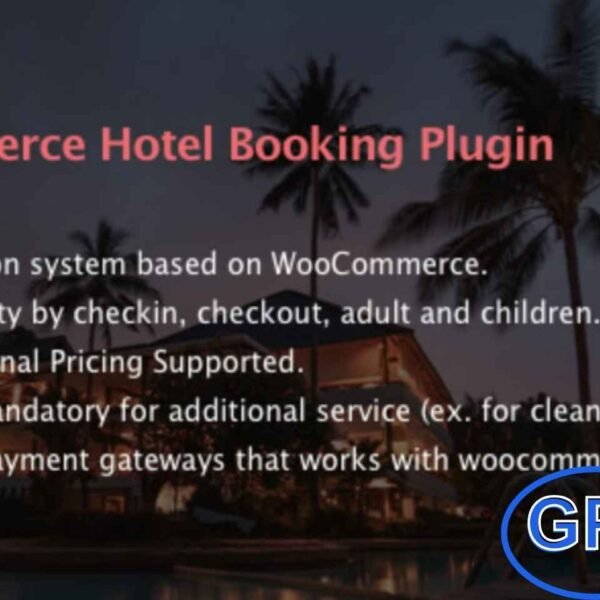 Hotel Booking Checkout Fields – Customizable Checkout Form Extension Enhance your booking experience with the Hotel Booking Checkout Fields extension. Easily customize the default checkout form by editing existing fields or adding new custom fields to collect specific guest information. Tailor the form to fit your hotel’s unique requirements—no coding needed.