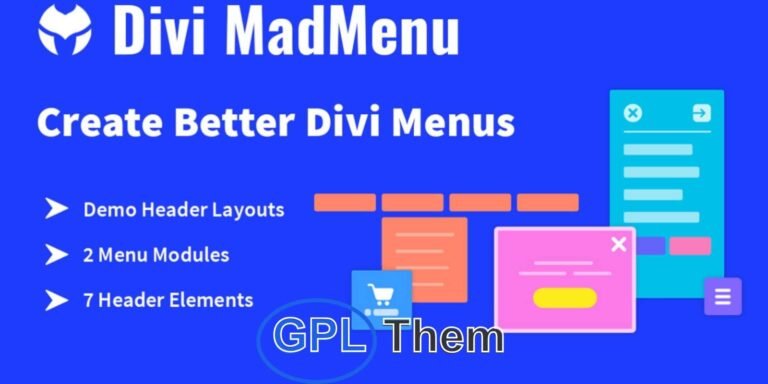 Divi MadMenu – Advanced Menu Module for Divi Theme Divi MadMenu is the ultimate advanced menu module for the Divi Theme, designed to help you create fully customized headers and navigation layouts using the Divi Theme Builder. With flexible design options and powerful functionality, you can build complex, responsive, and visually stunning menus tailored to your brand—without writing a single line of code.