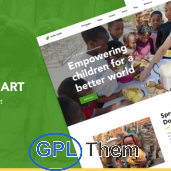 GoodHeart – Charity & Nonprofit Elementor WordPress Theme GoodHeart is a modern and intuitive WordPress theme built for charities, nonprofits, and fundraising organizations. Designed with love for mission-driven causes, it features seamless drag-and-drop editing using Elementor and real-time customization via the WordPress Customizer.