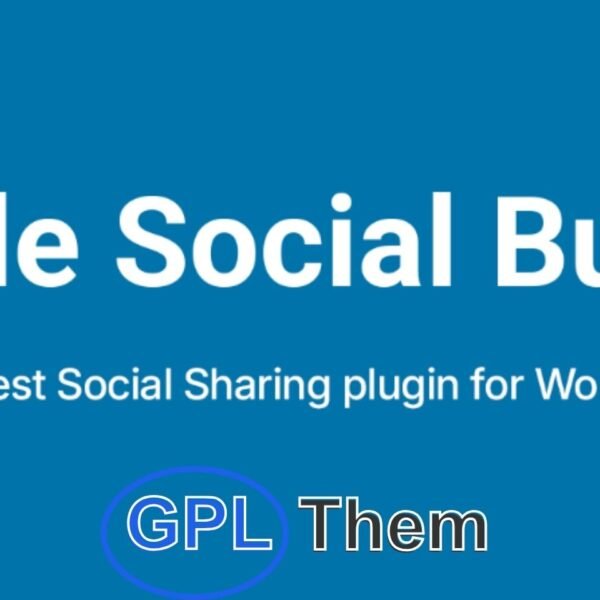 Simple Social Buttons Pro v2.1.0